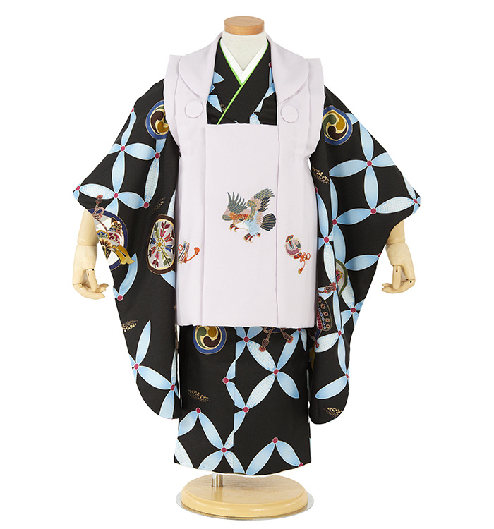 七五三（子ども） 3歳男の子被布セット No.KE-0057のレンタル｜きもの