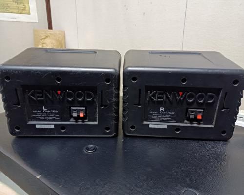 ケンウッドのスピーカー KENWOOD CM-7ES を超激安500円で手に入れまし