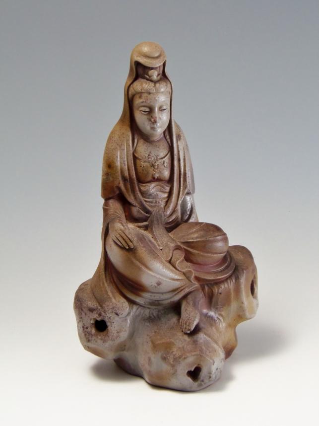 伊勢崎陽山 細工物 備前焼