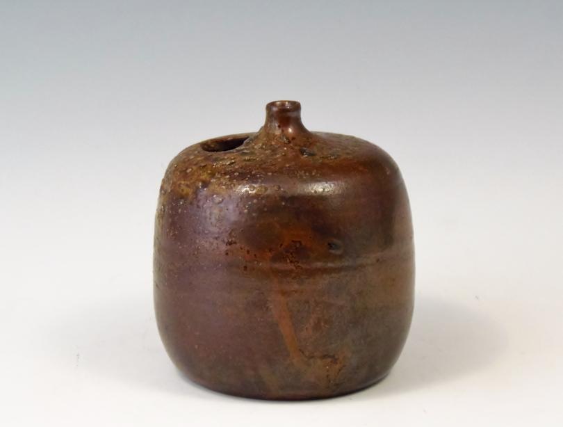 城南骨董-備前焼 花瓶 森陶山 507