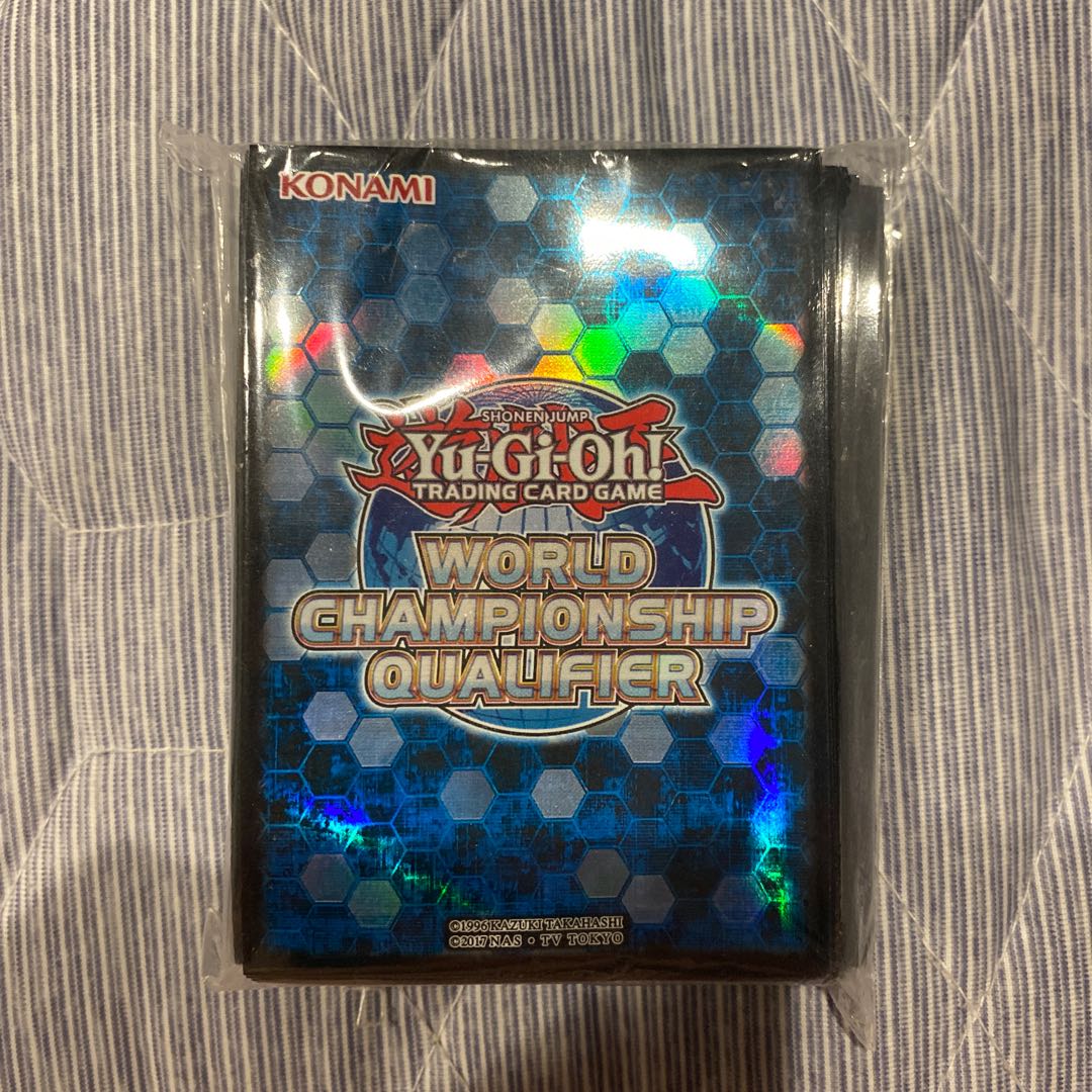 遊戯王 wcqスリーブ 1枚の通販 ふじもと@プロフ（1316390549） | magi