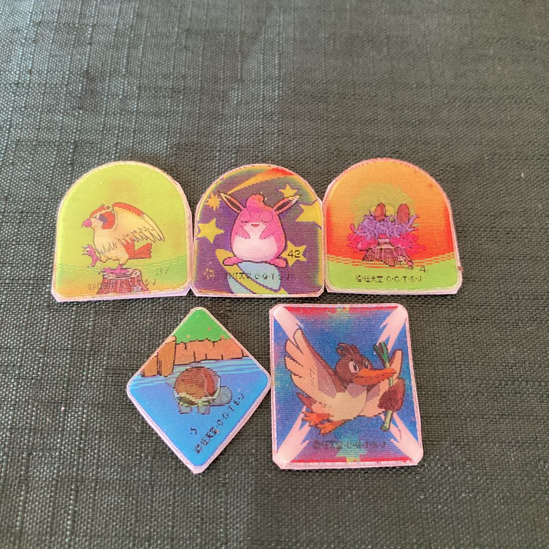 ポケモン 立体型シール（レンチキュラー） 5枚の通販 スナギモ