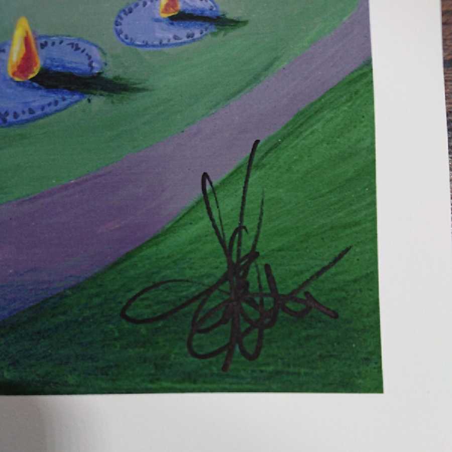 Time Walk》Amy サイン入りアートプリント/複製原画 1枚の通販