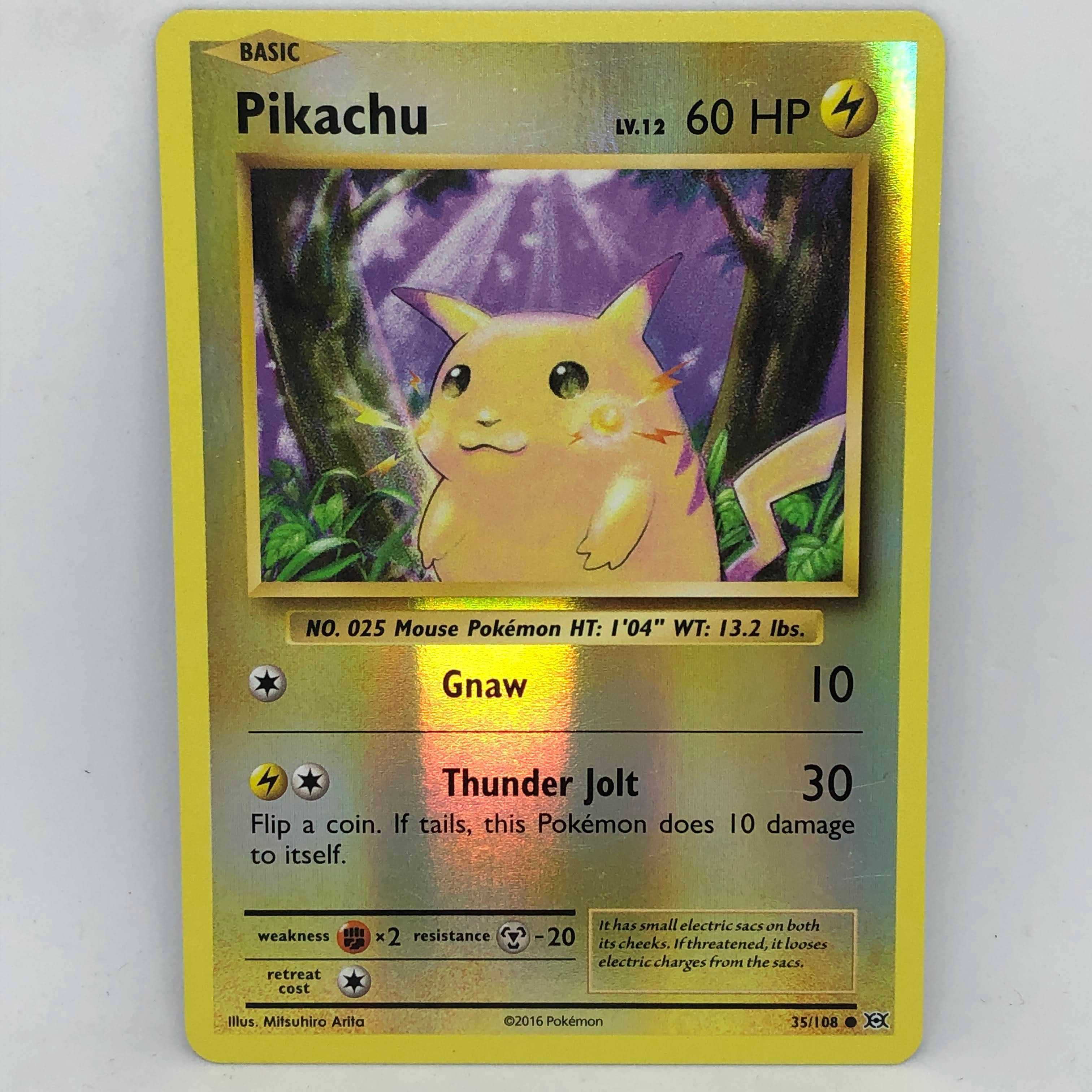 ポケモンカード 海外 ピカチュウ リバースホロ 英語 ポケカ （CP6 復刻