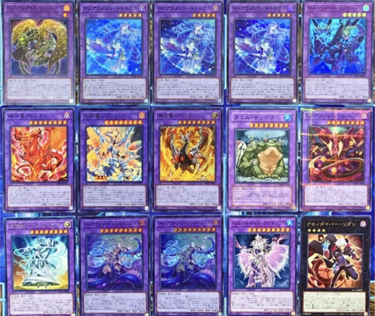 遊戯王 烙印 ティアラメンツ デッキ 未使用スリーブ付き 構築済み 1枚