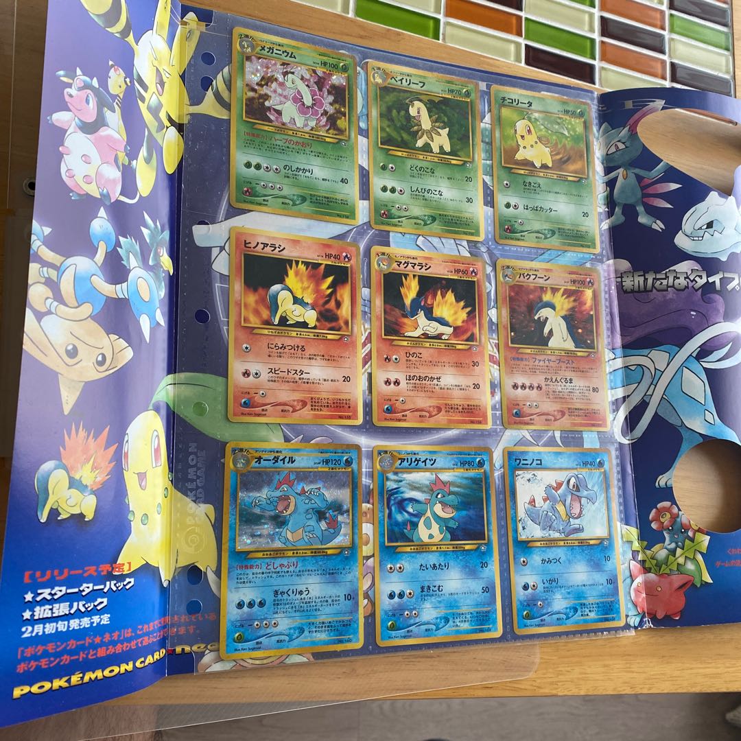 旧裏】ポケモンカードneo 金銀発売記念プレミアムファイル 1枚の通販