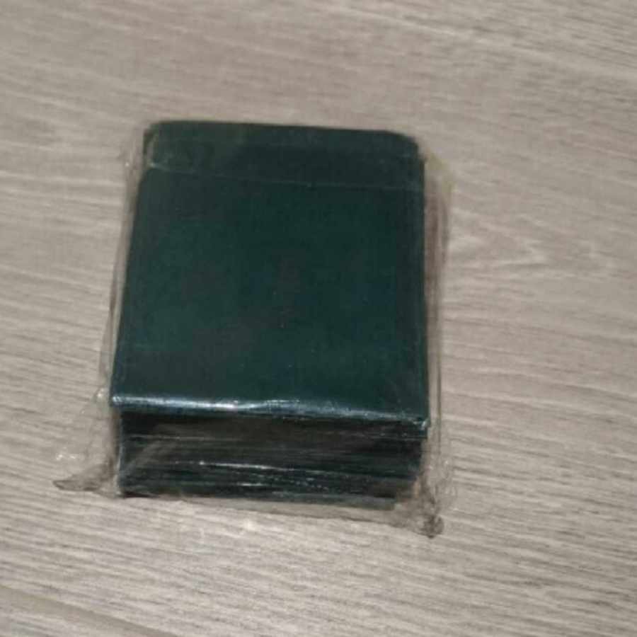 遊戯王 初期 ウィジャ眼 目玉 スリーブ 緑 100枚入り新品未開封送料