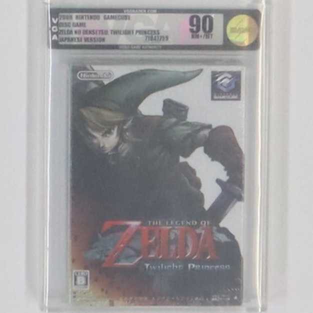 ゼルダの伝説トワイライトプリンセス ゲームキューブ VGA90 #VGA鑑定の