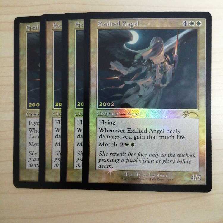 MTG exalted angel 賛美されし天使 4枚セット 4枚の通販 チェス