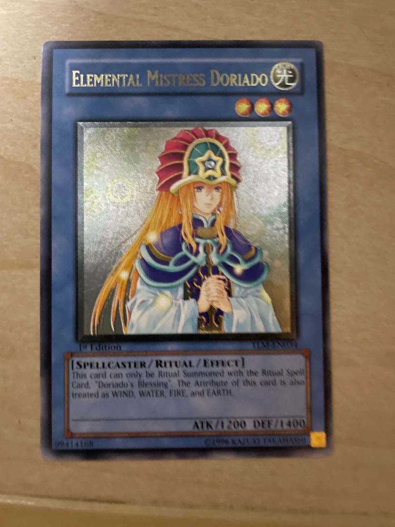 遊戯王 精霊術師ドリアード 英語 EU版 1st 遊戯王 精霊術師ドリアード