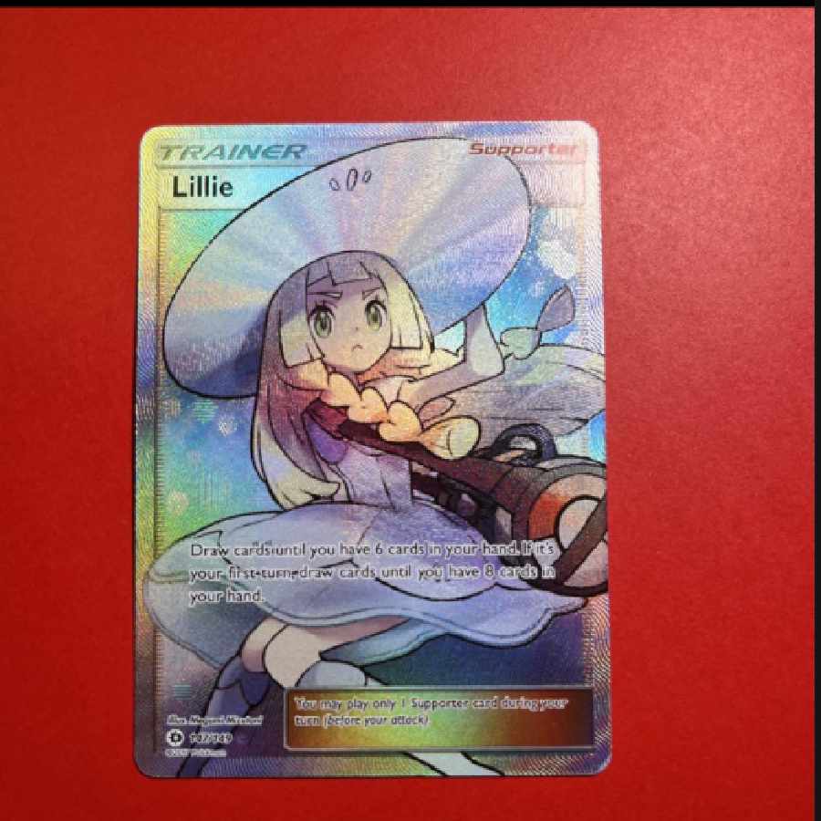 Lillie Acerola 帽子リーリエ アセロラ 英語版 ポケモンカード 帽子