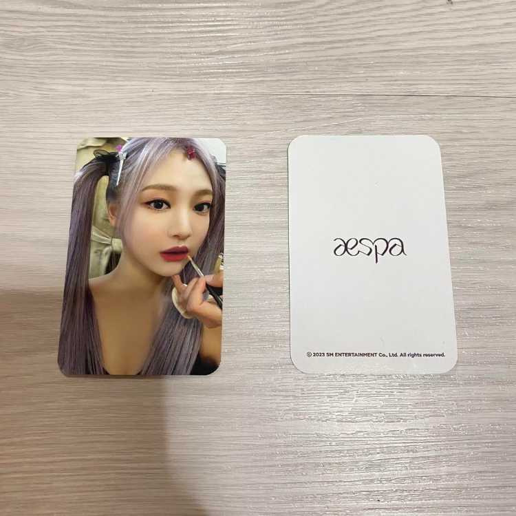 ☆SGS限定トレカ aespa エスパ ニンニン NINGNING ペンライト 1枚の