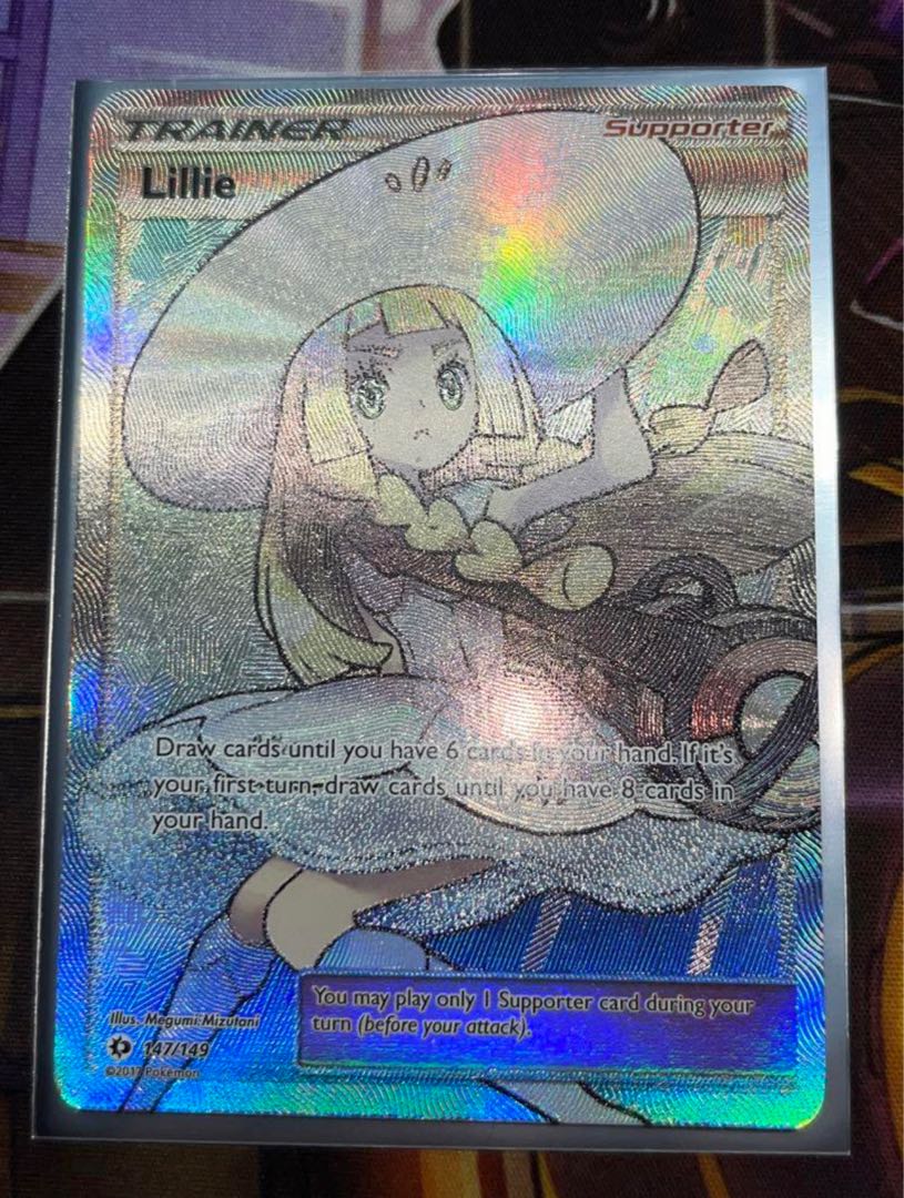 ポケカ 帽子リーリエ 英語版 海外版 リーリエ ポケモンカード 1枚