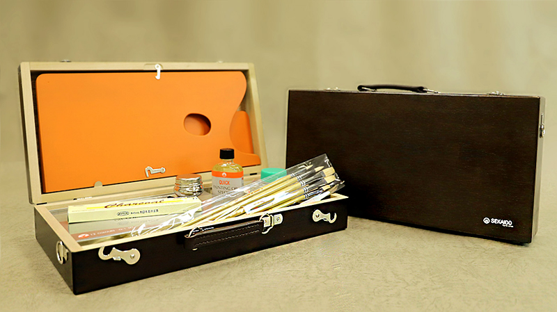 油絵セット｜初心者にオススメの「世界堂 油彩画箱セット」をご紹介