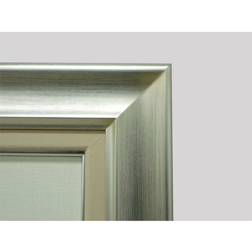 世界堂 弓平 F10 シルバー 木製 油彩額縁 世界堂 弓平 F10 シルバー