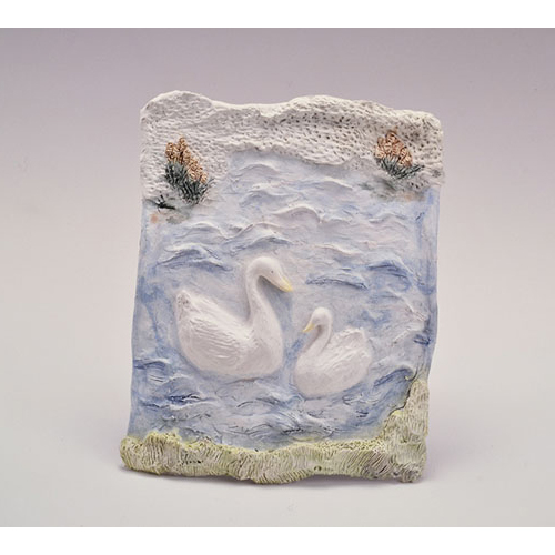 新日本造形】中部電磁器工業 クラフトクレー 白鳥 600g(231-403)の通販