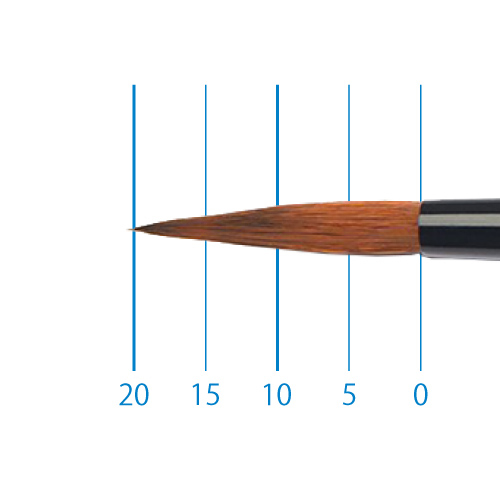 ラファエル】ラファエル 水彩筆 ストラディバリウス 8348（ラウンド