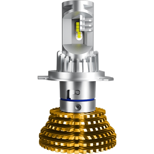 バイク用LEDヘッドライト RIZING3 H4 Hi/Lo 6000K [SLRZBH4060