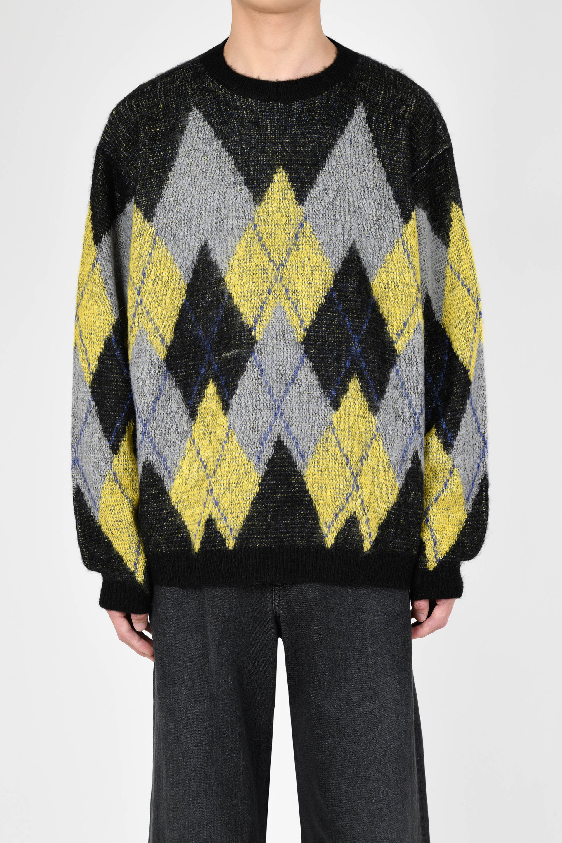 LAD MUSICIAN BIG PULLOVER 総柄ニット LAD MUSICIAN ONLINE SHOP