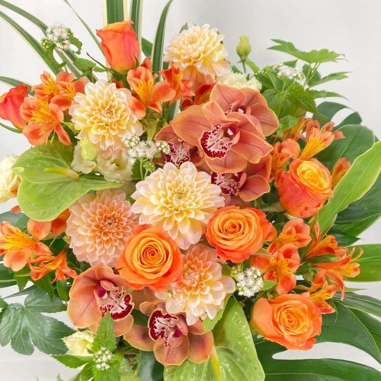 ARSOA Fresh Flower Set ピンク+オレンジ【おまとめ】 ARSOA Fresh