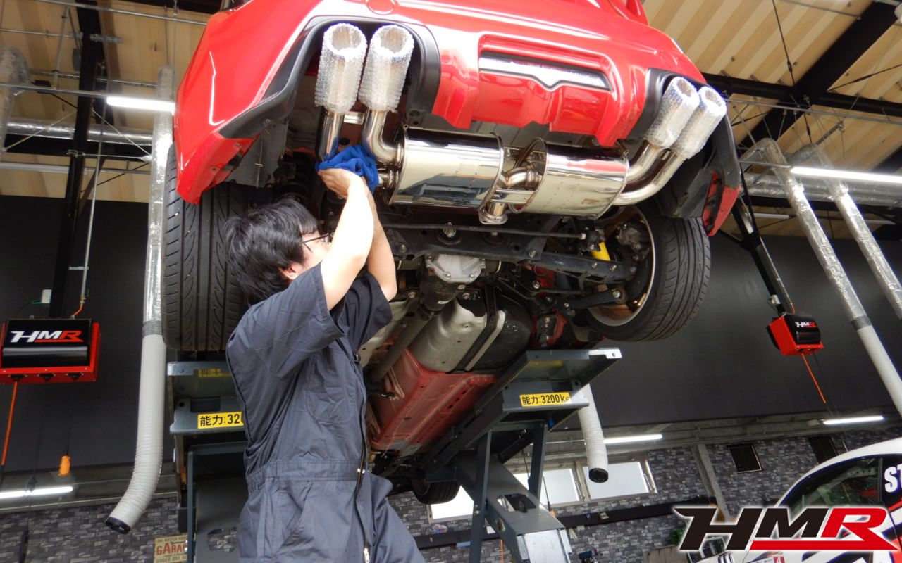 86(ZN6)にR Magic製のマフラーをお取り付けさせていただきました|HMR