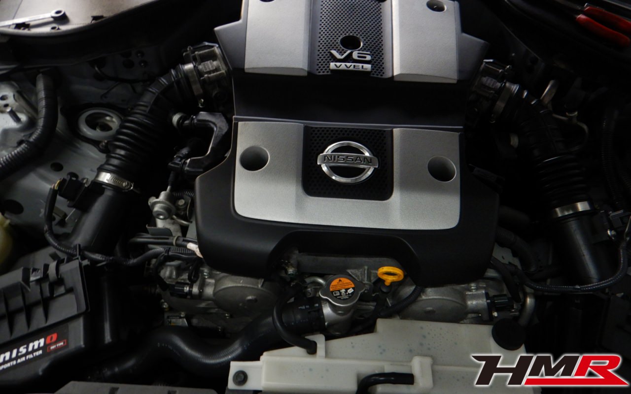 レイズ製純正後期19インチ ニスモエアロ装備のフェアレディZ(Z34)の