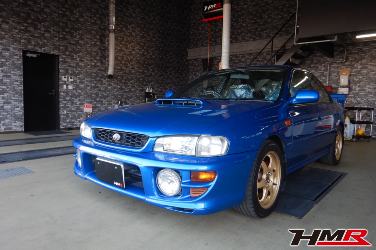 1000台限定 タイミングベルト交換済のインプレッサWRX STI (GC8)の納車