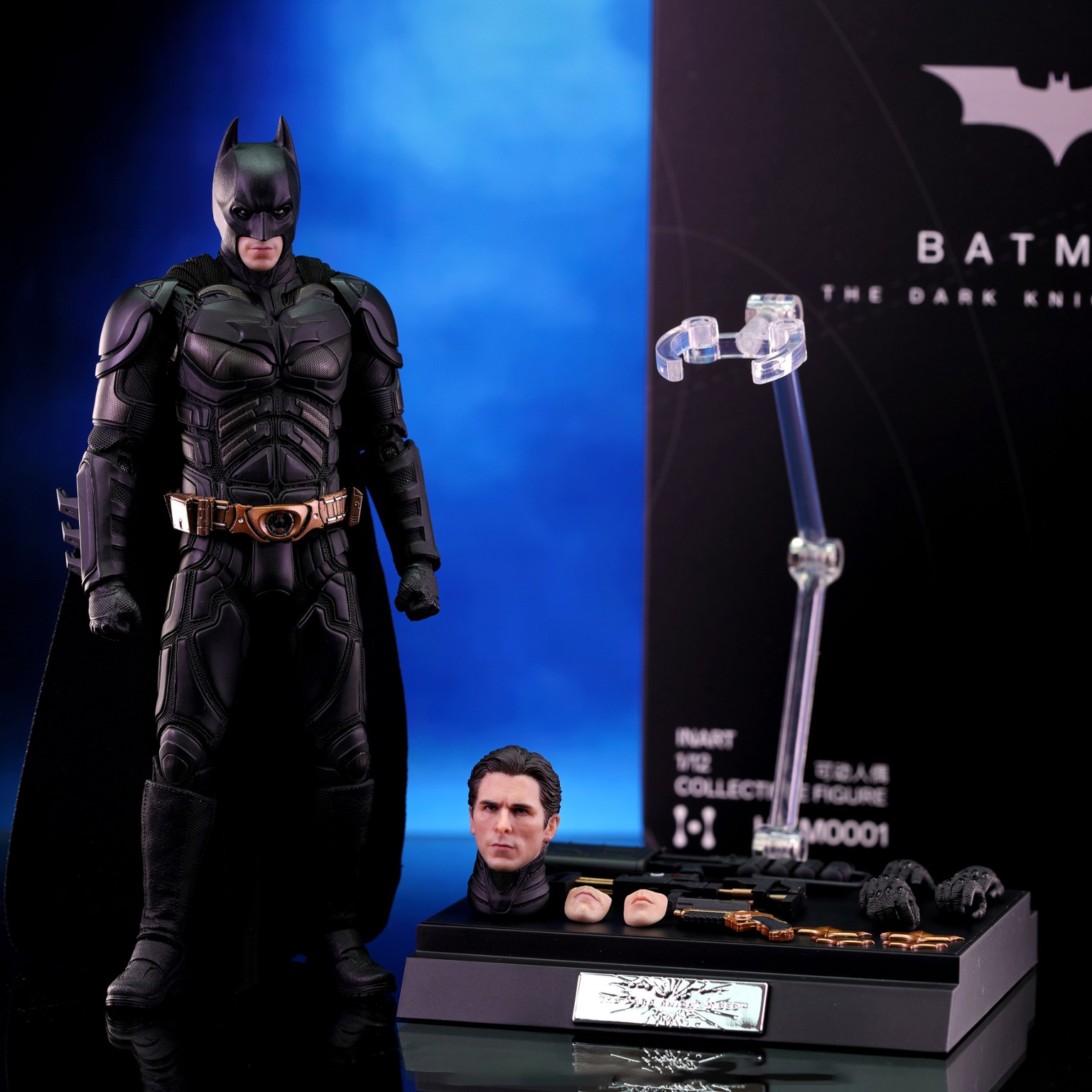 Inart 1/12 Batman Action Figure Deluxe Ver. (Batman: The Dark