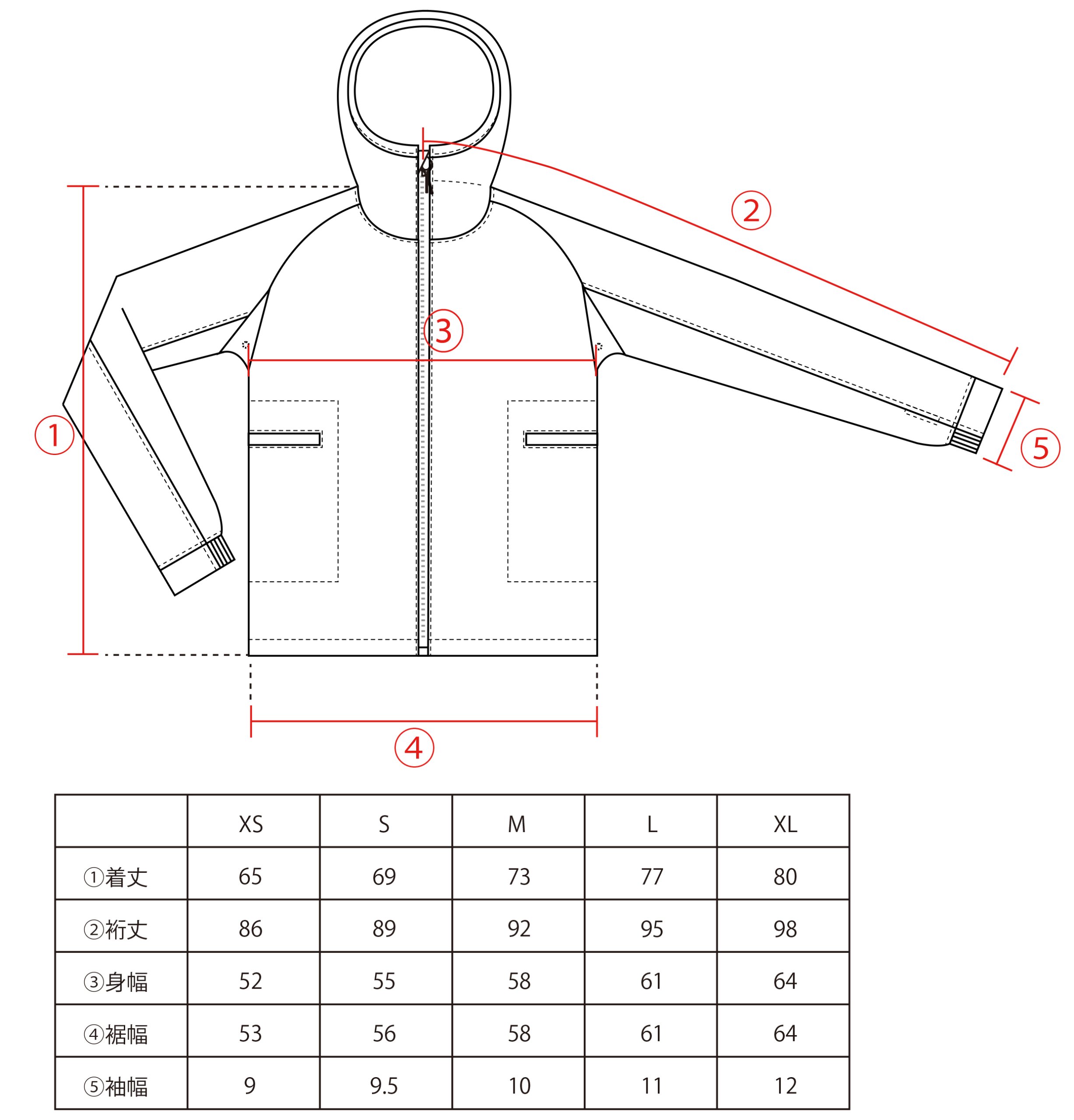 JACKE HOODIE 2025 ｜atelierBluebottle