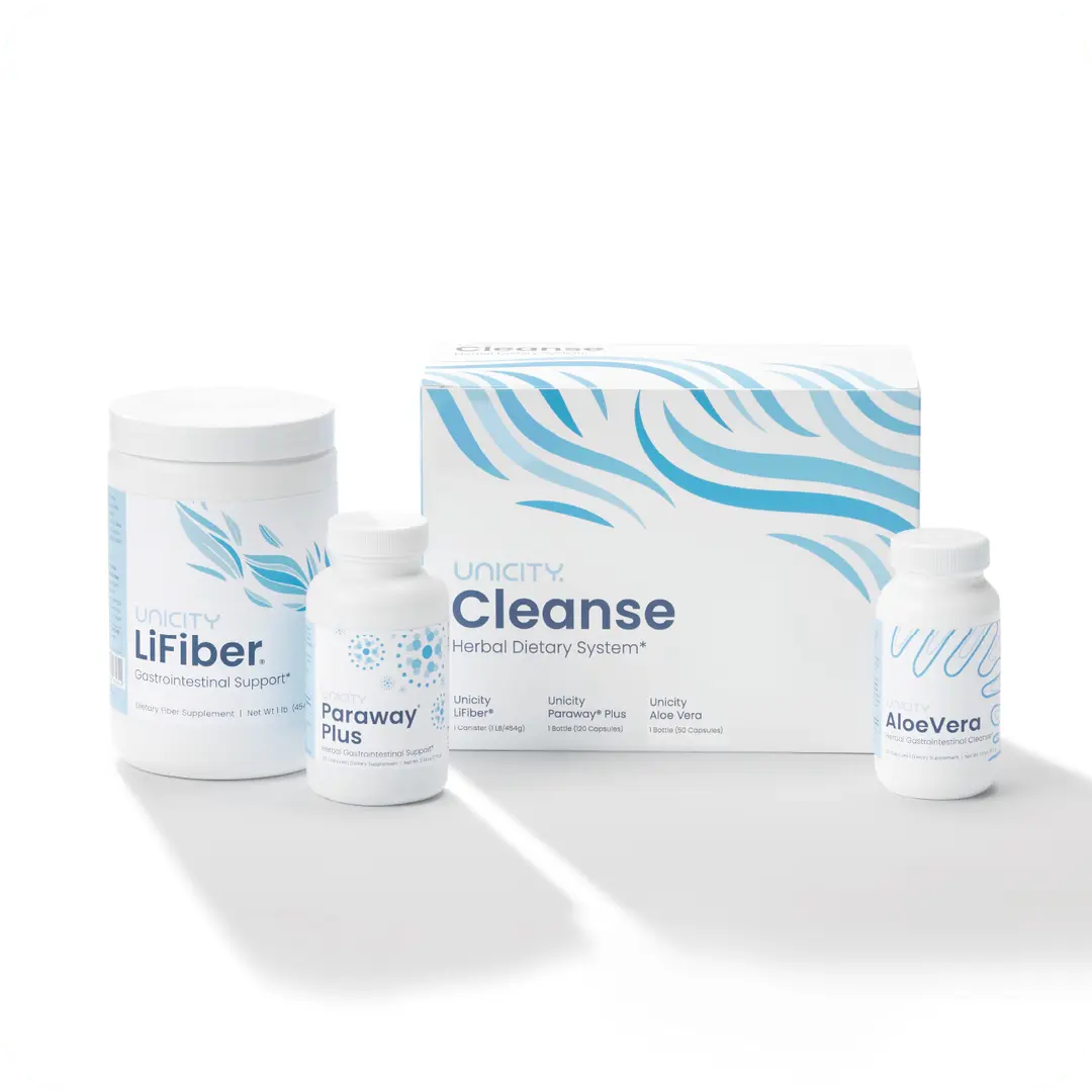 Cleanse | 30-Day Digestive Detox and Microbiome Support | Unicity