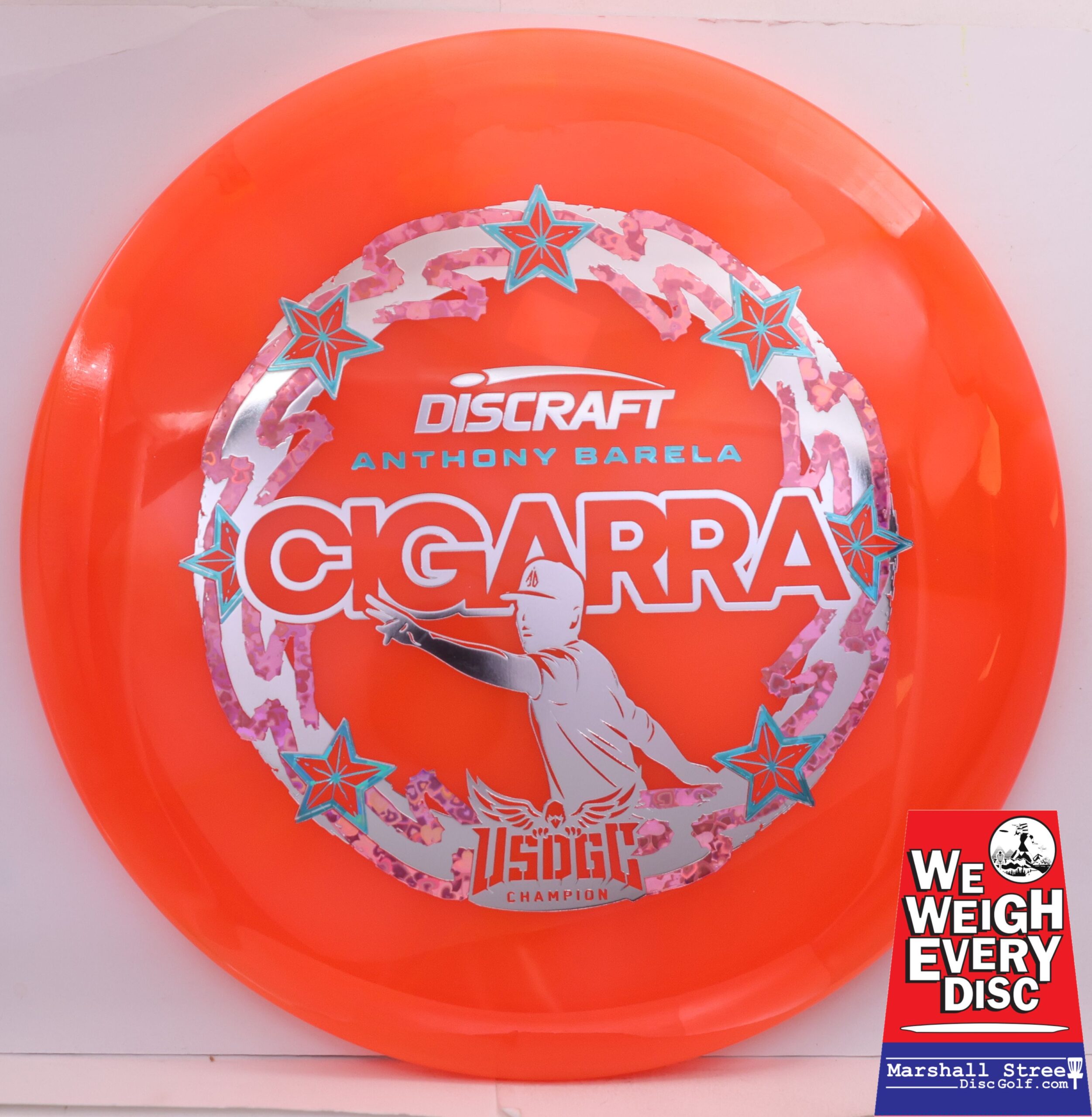 Z Swirl Cigarra, Anthony Barela 2025 USDGC Champion • Marshall