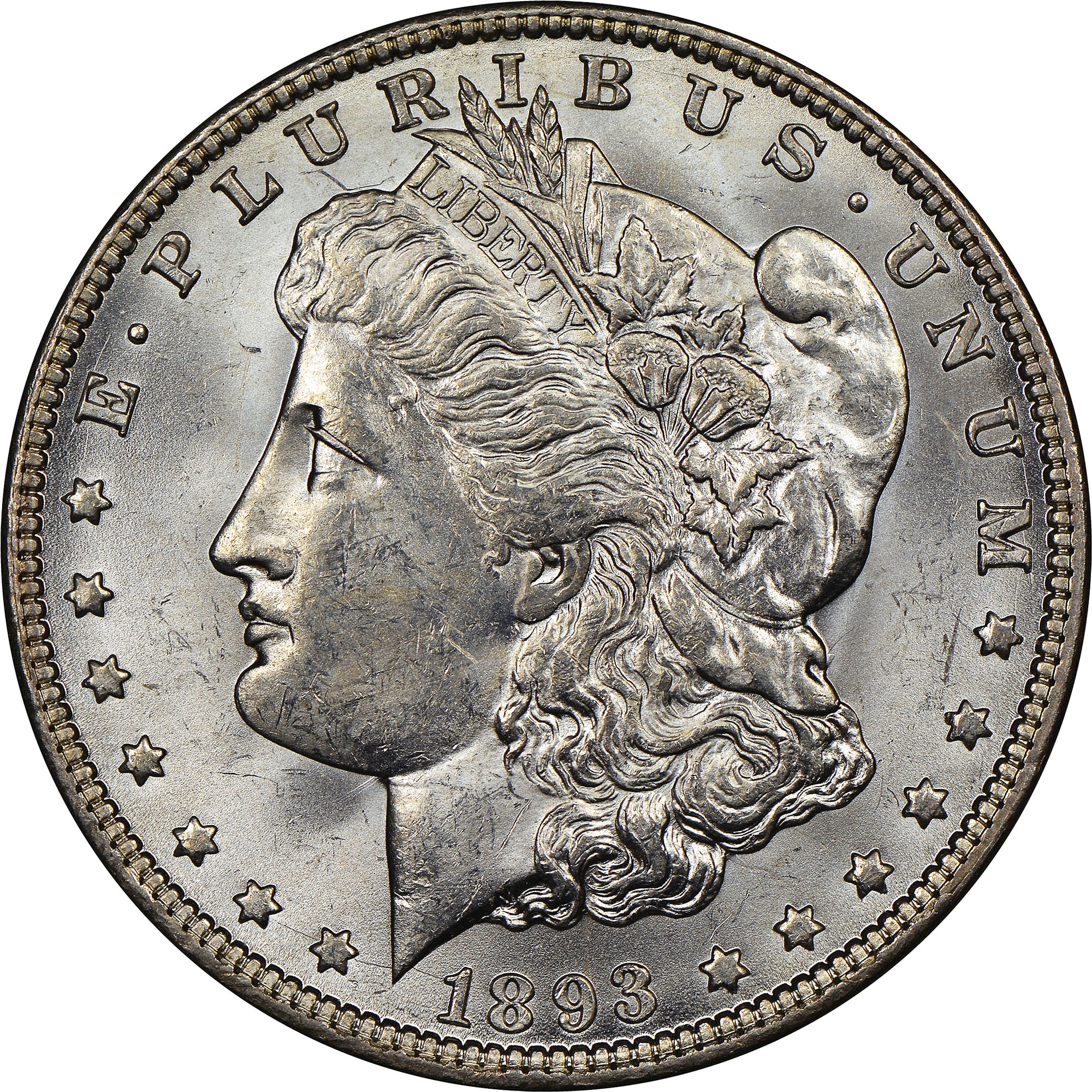 1893 O $1 MS | Coin Explorer | NGC