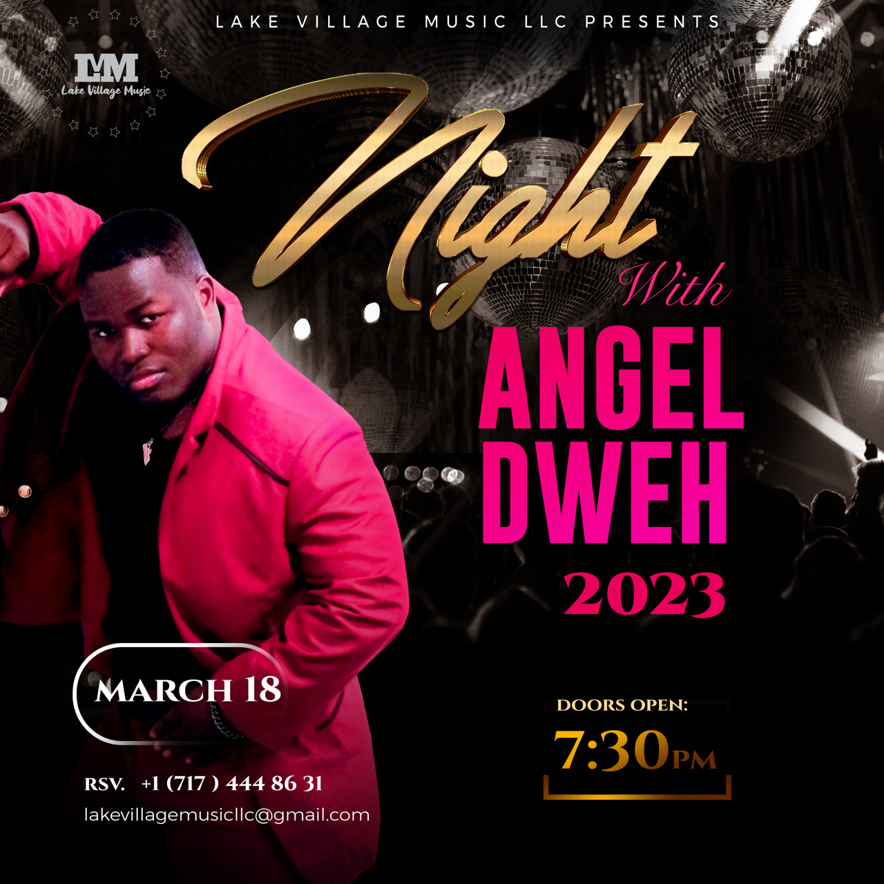 Night with Angel Dweh – Zoetropolis Theatre
