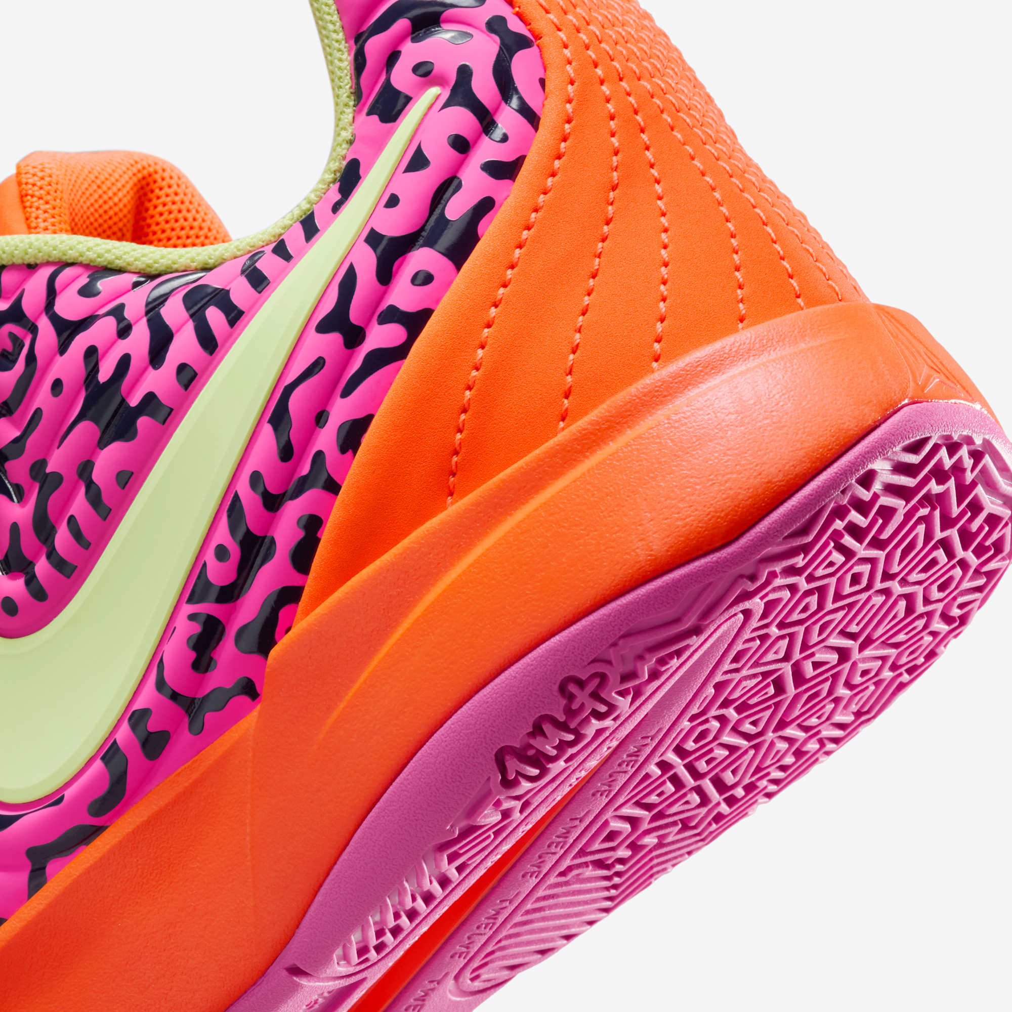 Nike Ja 2 Obsidian/Total Orange/Pinksicle/Light Lemon Twist HM5061