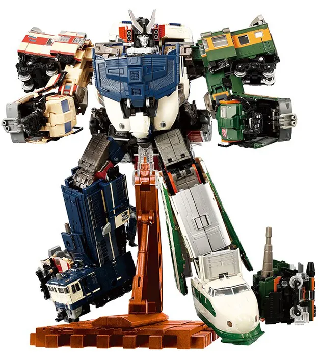 MPG-06S Trainbot Kaen Raiden Box Set | Masterpiece G Transformers