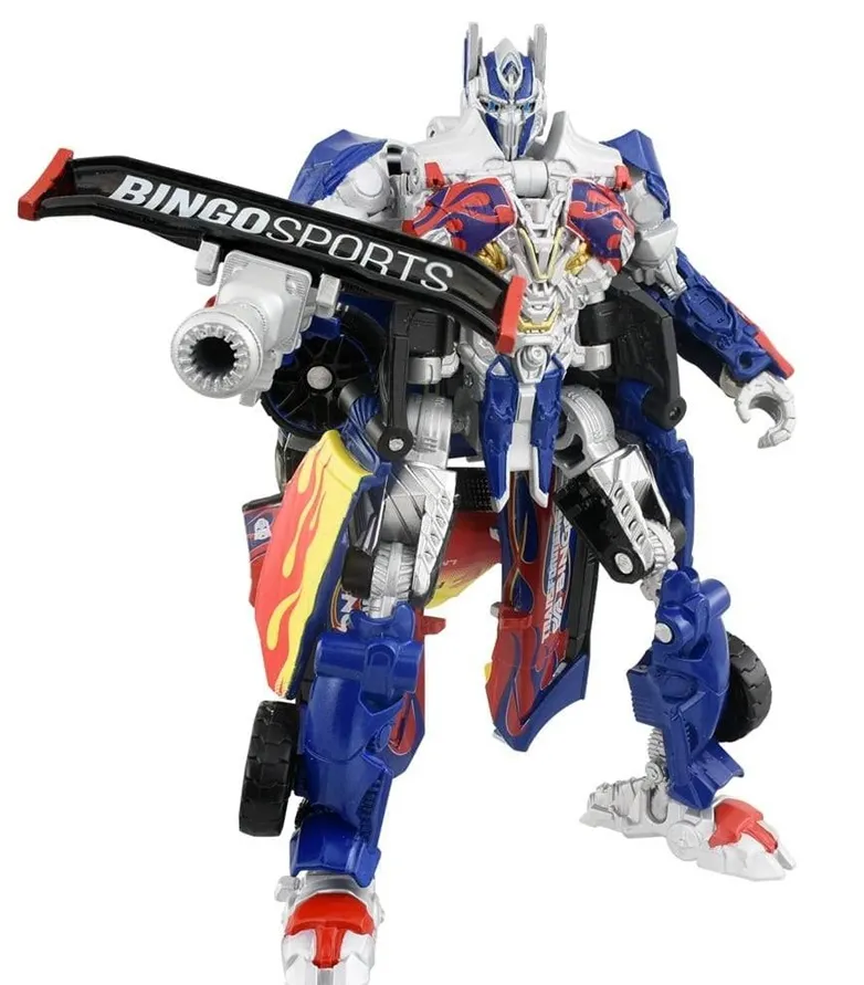 Bingo Sports Optimus Prime | T Spark Transformers Figure by Takara