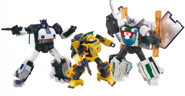 Cybertron Chase Set of 3 | Dramatic Capture Transformers Figure