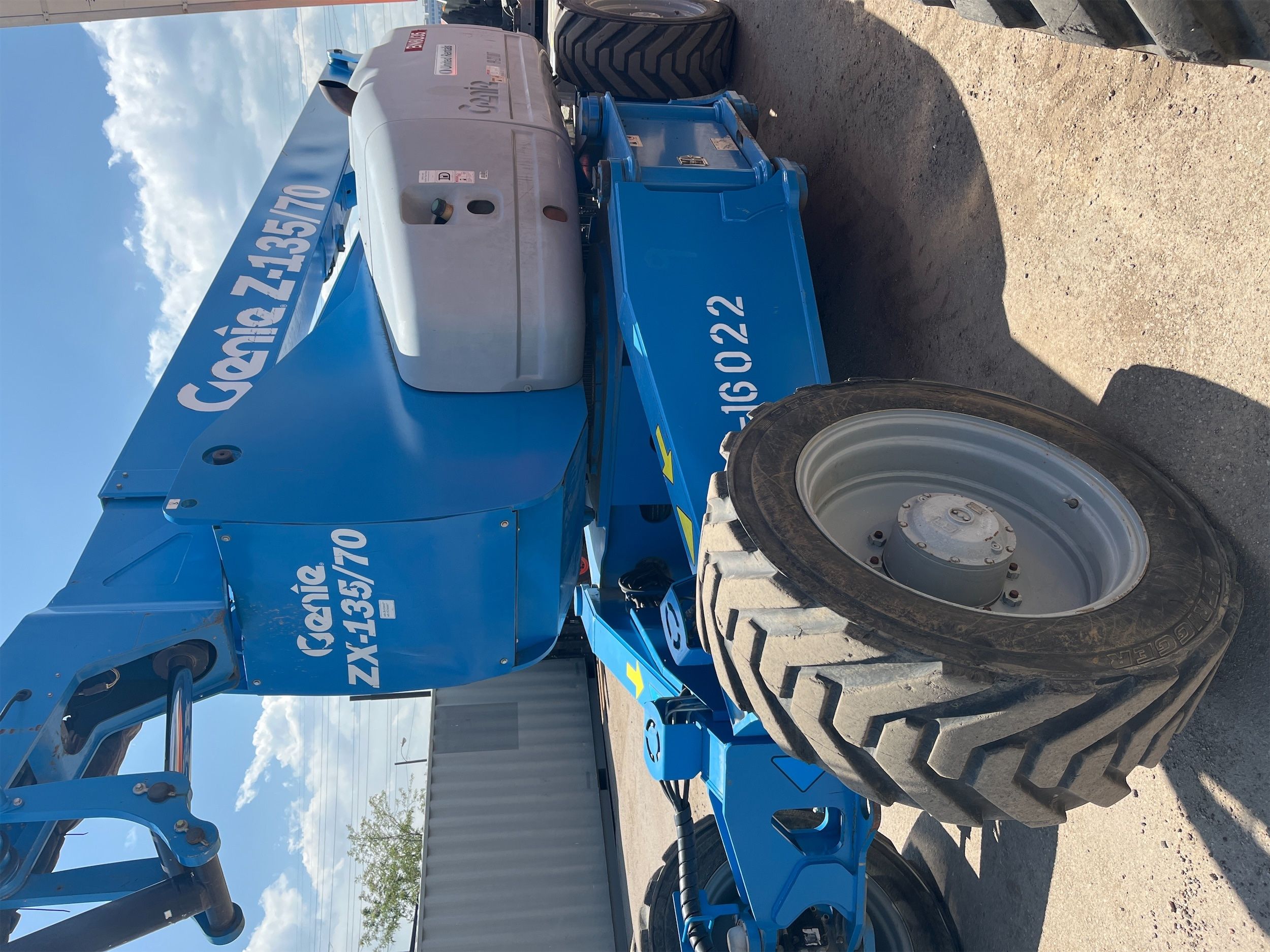 Used 2016 Genie ZX-135 Articulating Boom Lift For Sale in