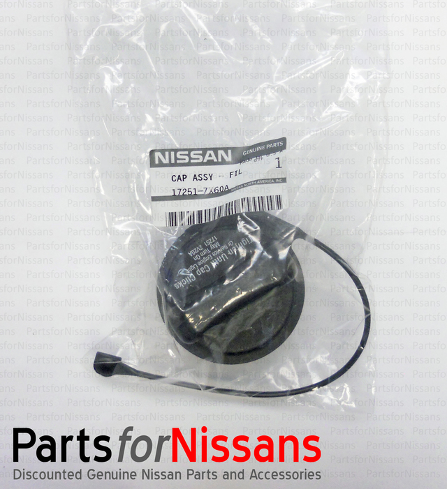 2004-2012 Nissan Gas Cap 17251-ZX60A | Parts for Nissans
