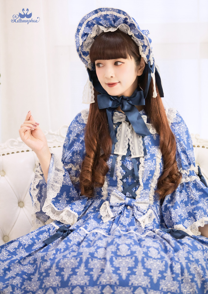 No.756 Romantic Damask 姫袖ワンピース | metamorphose temps de