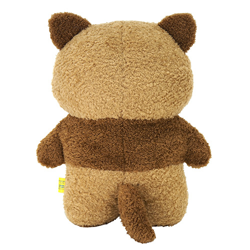 サンレモン ふわふわたっとん ぬいぐるみ M たぬき BR P-7882