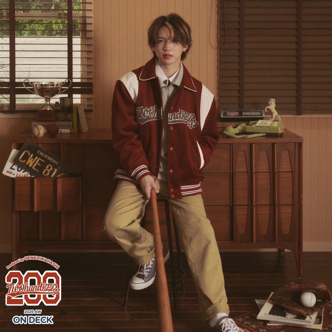 岩橋玄樹プロデュースブランド「TwO hundRED」から、2025AW