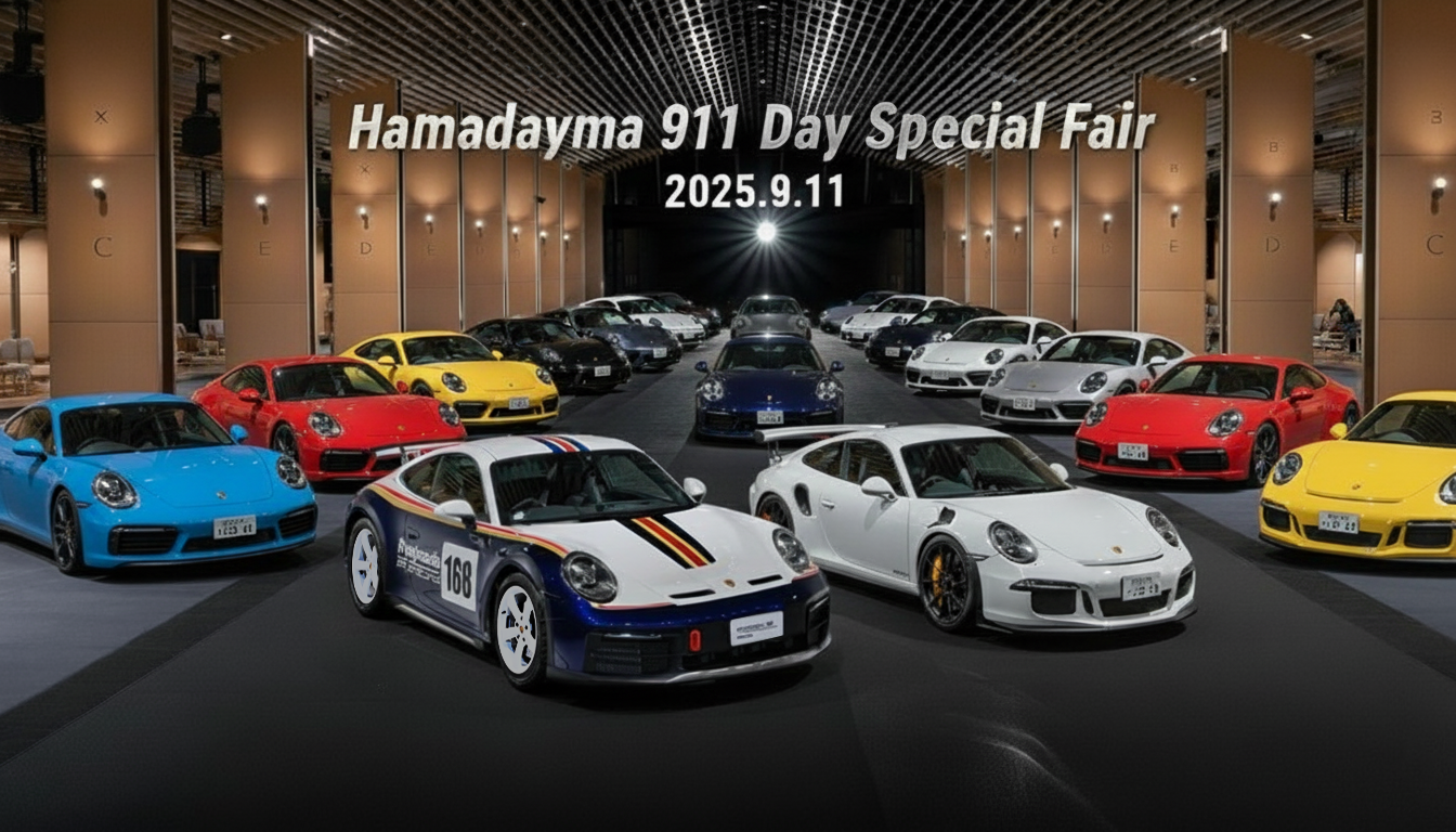 ポルシェセンター浜田山】Hamadayama 911 Day Special Fair | CORNES