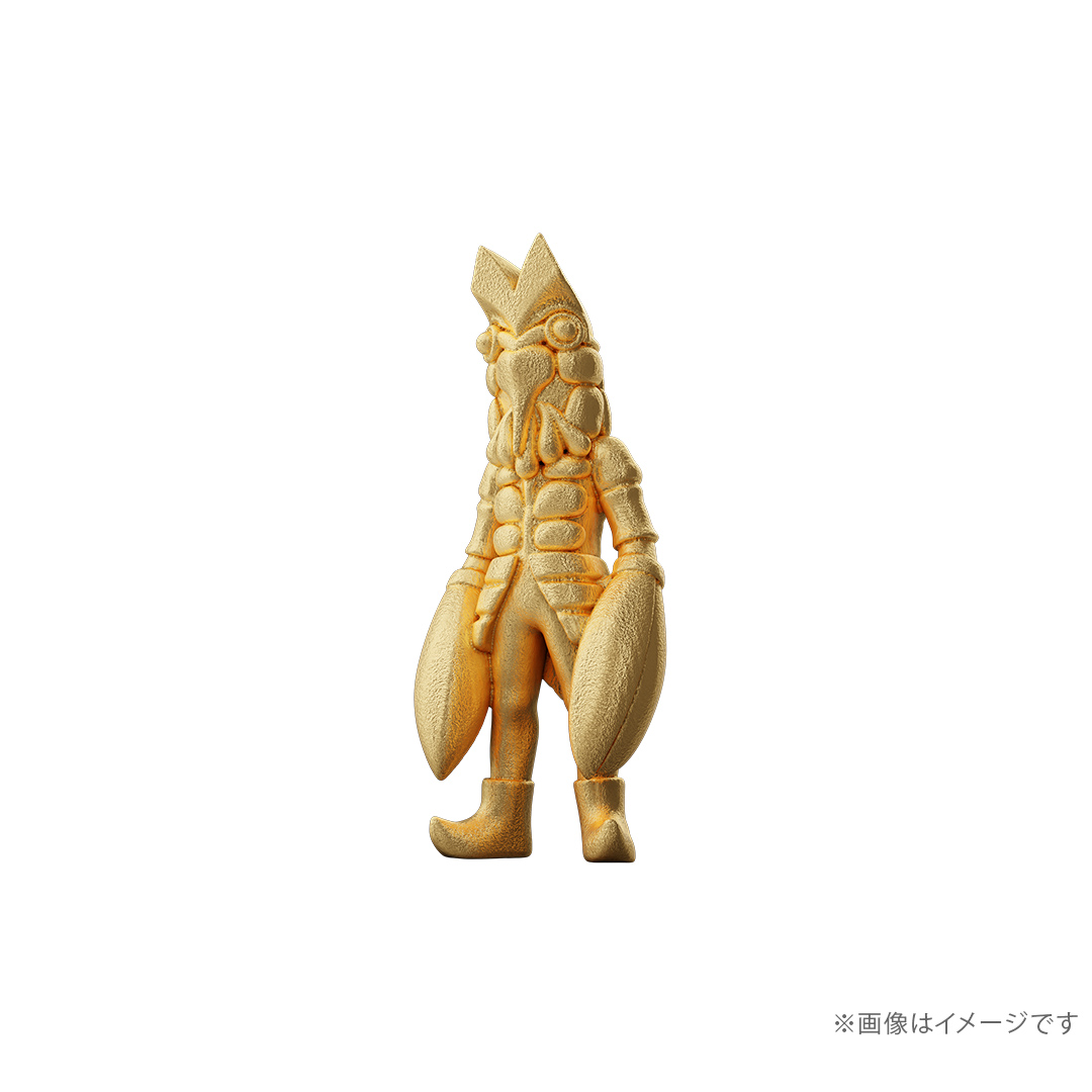 ≪300体限定≫【バルタン星人】純金ミニフィギュア ウルトラマン|U