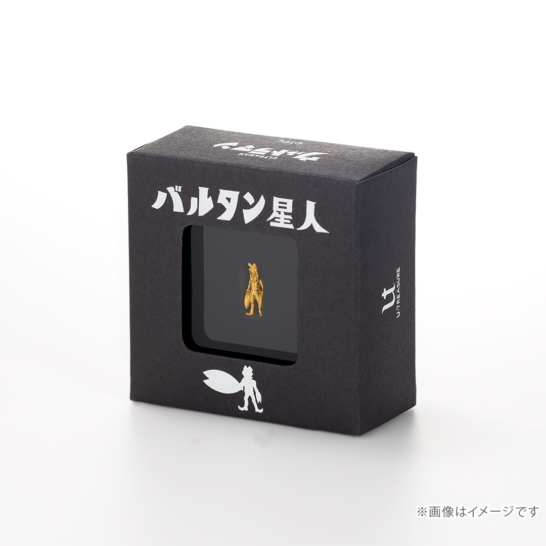 ≪300体限定≫【バルタン星人】純金ミニフィギュア ウルトラマン|U