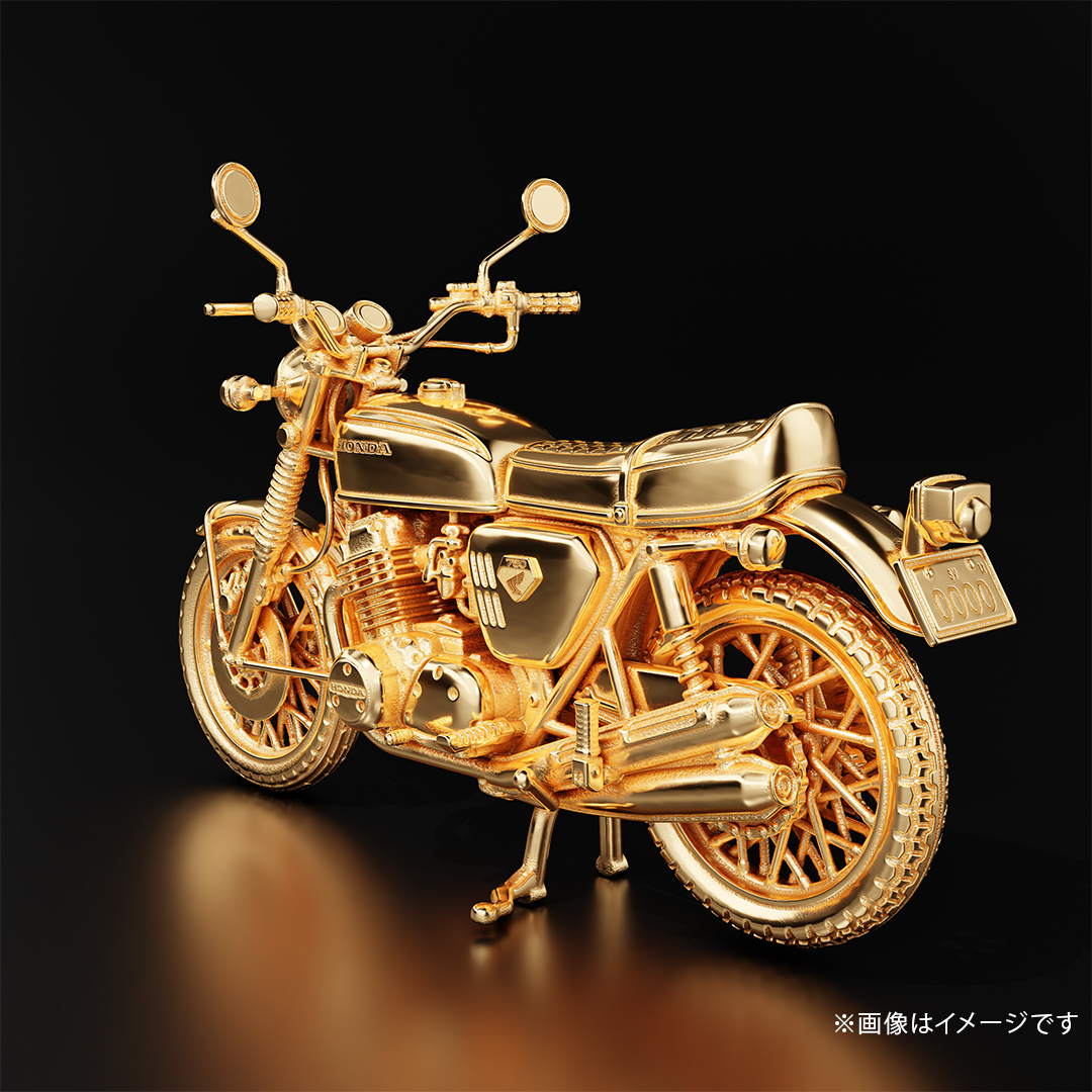 1/24 DREAM CB750FOUR 1969年model シルバー（イエローゴールド