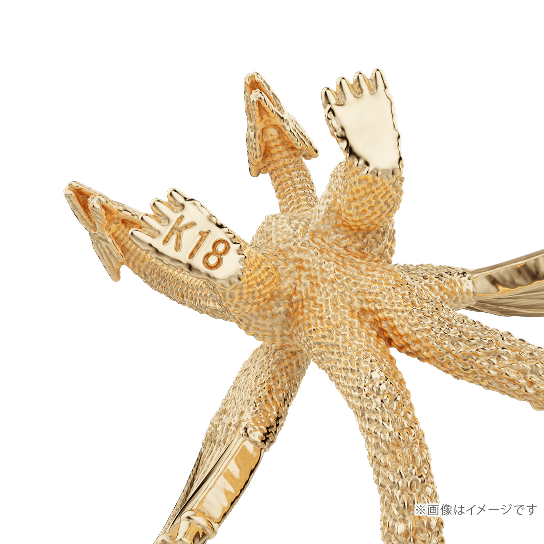 100体限定】 「キングギドラ」(1991) ミニフィギュア ゴールドモデル