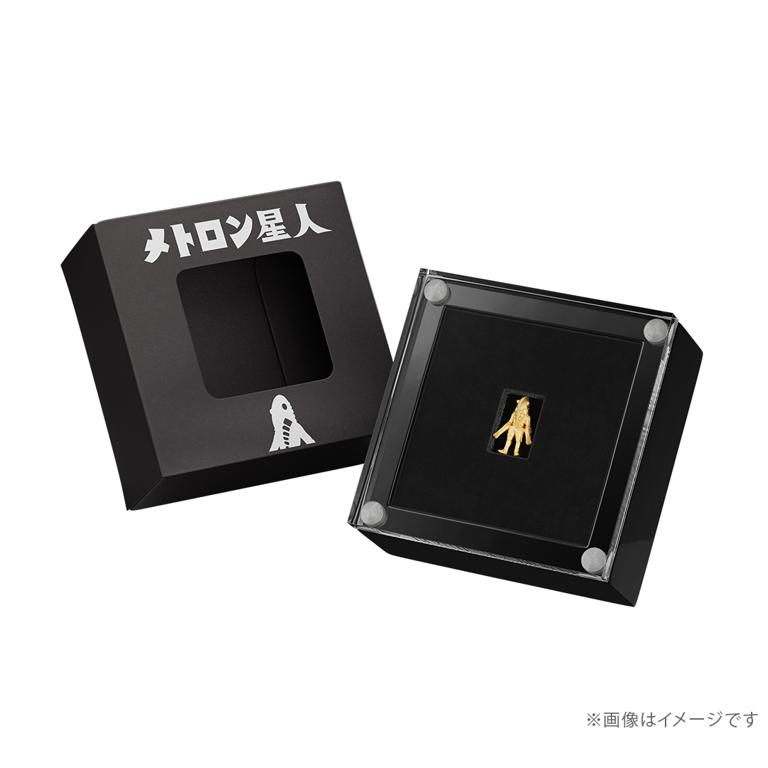 ≪300体限定≫【メトロン星人】純金ミニフィギュア ウルトラマン|U