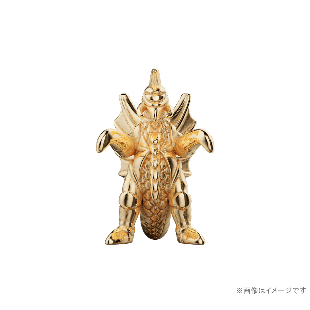 100体限定】「ガイガン」（1972）ミニフィギュア ゴールドモデル（K18