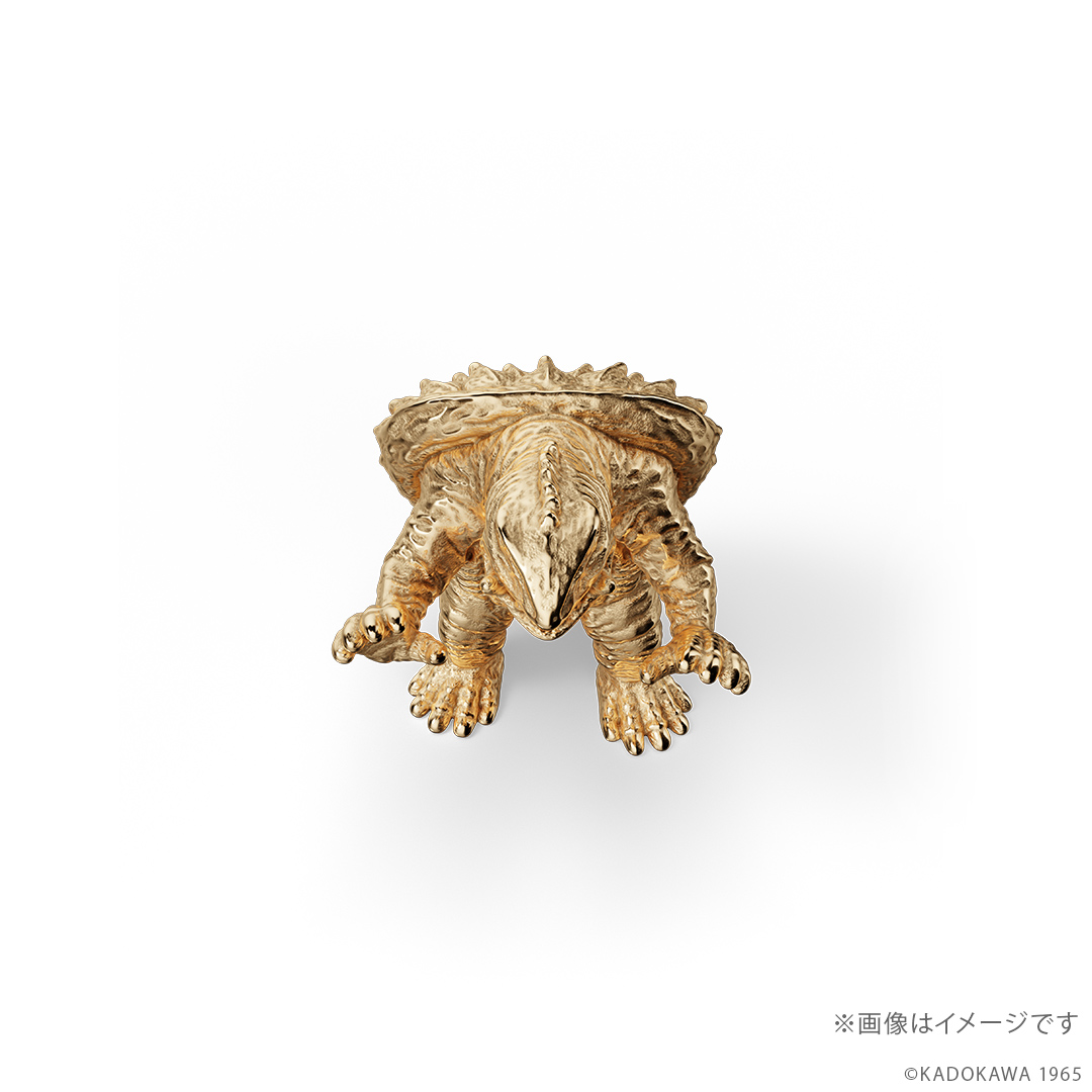 ガメラ」（1965）ミニフィギュア ゴールドモデル ガメラ|U-TREASURE